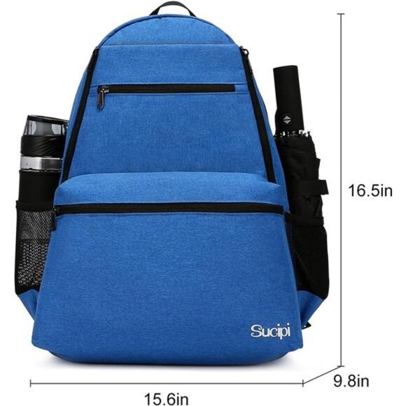 Tennis Bag Professional Tennis Backpack for Men and Women Racket Bags Holds - Picture 2 of 7